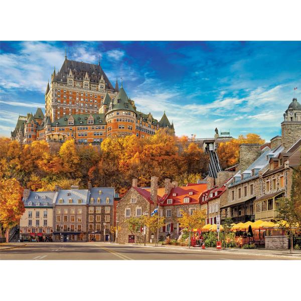 Puzzle 1000 pièces : Quartier Petit Champlain - EuroG-6000-5809