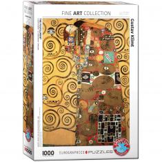 1000 piece jigsaw puzzle: The Fulfillment, Gustav Klimt