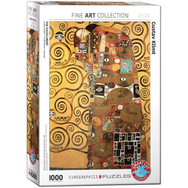Puzzle 1000 pièces : The Fulfillment, Gustav Klimt - EuroG-6000-9961