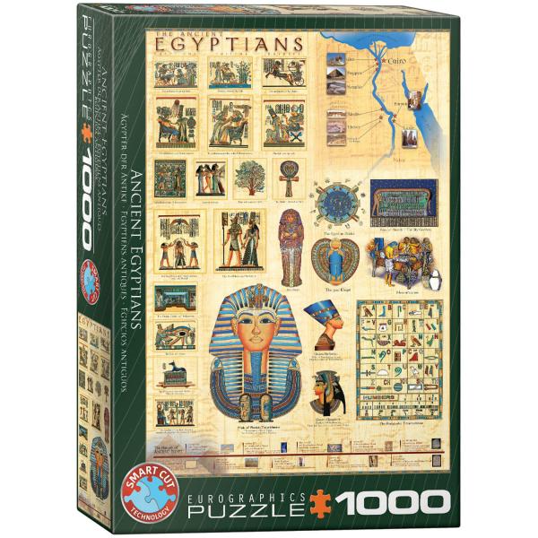 Puzzle 1000 pièces : Les anciens égyptiens - EuroG-6000-0083