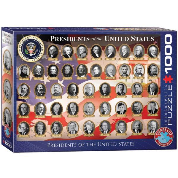 Puzzle 1000 pièces : Présidents des États-Unis - EuroG-6000-1432