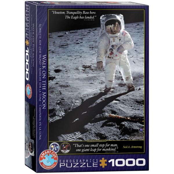 Puzzle 1000 pièces : Marche sur la Lune - EuroG-6000-4953