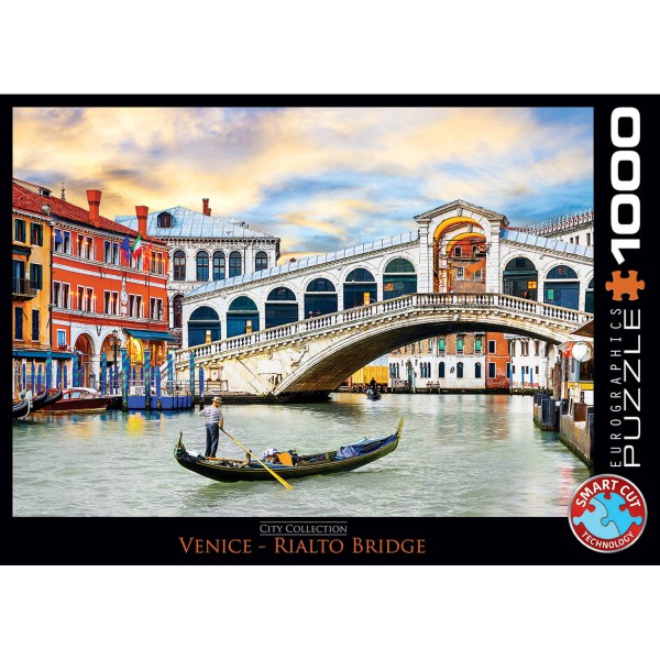 1000 pieces puzzle: Venice, The Grand canal - EuroG-6000-0766