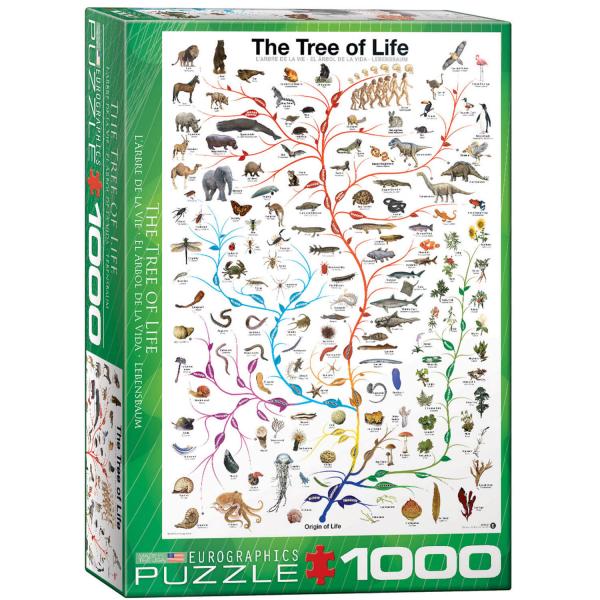1000 Teile Puzzle: Baum des Lebens - EuroG-6000-0282