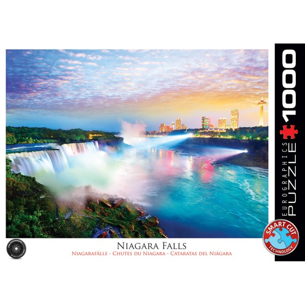 Puzzle 1000 pièces : Chutes du Niagara - EuroG-6000-0770