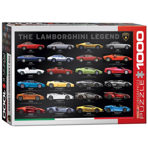 1000 Teile Puzzle: Lamborghini-Legende - EuroG-6000-0822