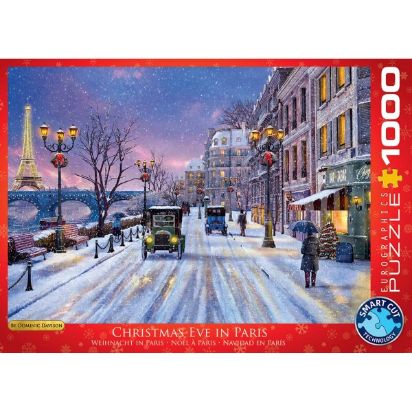 Puzzle 1000 pièces : Noël à Paris - EuroG-6000-0785