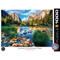 1000 pieces puzzle: Yosemite National Park