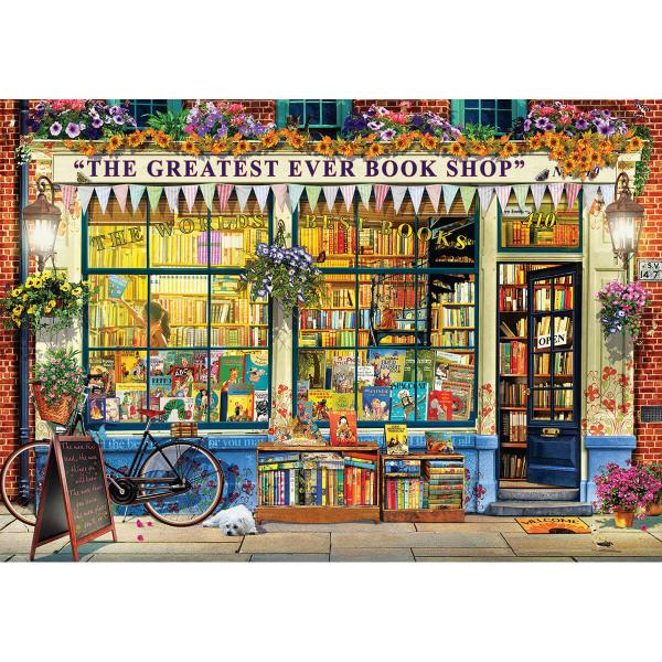 1000 Teile Puzzle: Der größte Buchladen der Welt - EuroG-6000-5351