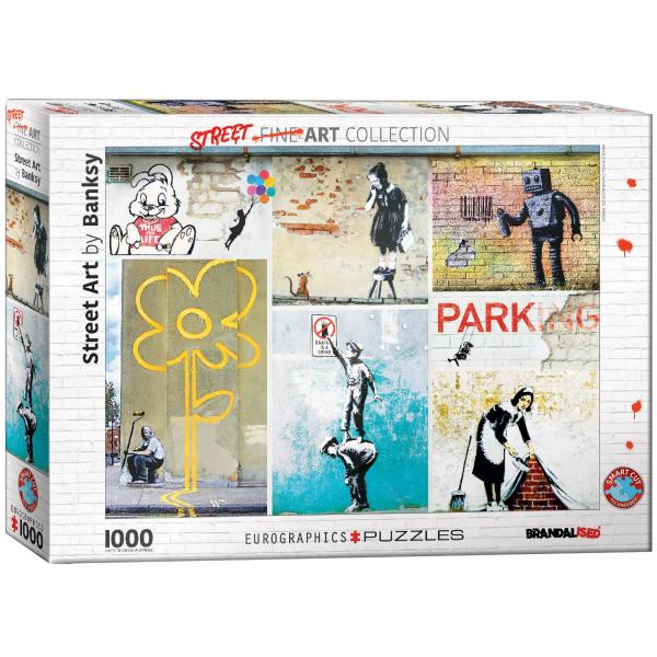 Puzzle 1000 pièces : Street Art par Banksy - EuroG-6000-5765