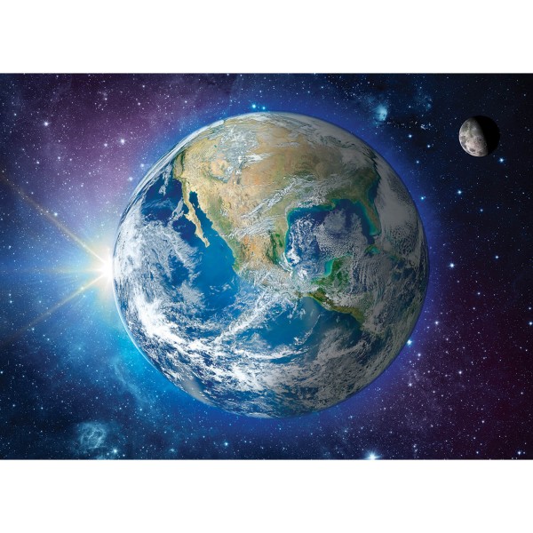 1000 pieces puzzle: Save the planet: Our Planet - EuroG-6000-5541