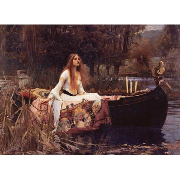 Puzzle 1000 pièces : Waterhouse : The Lady of Shalott - EuroG-6000-1133