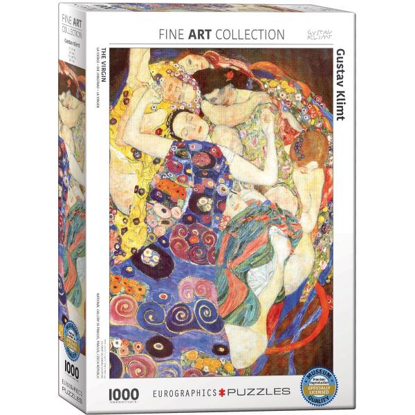 1000 Teile Puzzle: Gustav Klimt: Die Jungfrau - EuroG-6000-3693