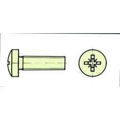 Vis nylon tête cylindrique à croix M 5X30 (emb.:10pcs) - Extron