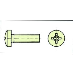 Vis nylon tête cylindrique à croix M4X40 (emb.:100pcs) - Extron