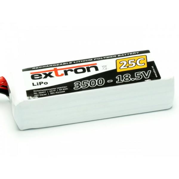 Accu LiPoExtron X2 3500 - 18,5v (25C - 50C) - Extron - X6421