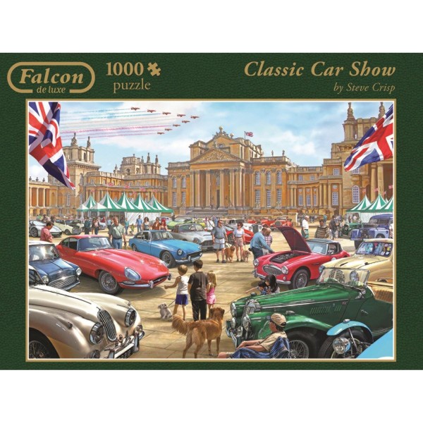 Puzzle 1000 pièces : Classic Car Show - Diset-11112