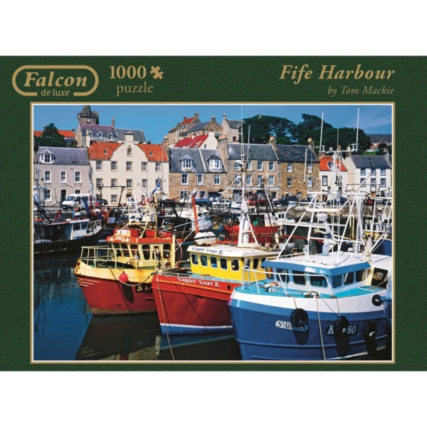 Puzzle 1000 pièces : Fife Harbour - Diset-11127