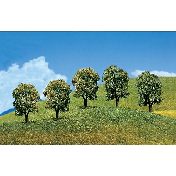 Modélisme : Végétation : Arbres Premium : 5 arbres feuillus - Faller-181218