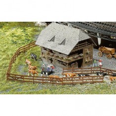 HO model: Decorative accessories: Bonanza fence