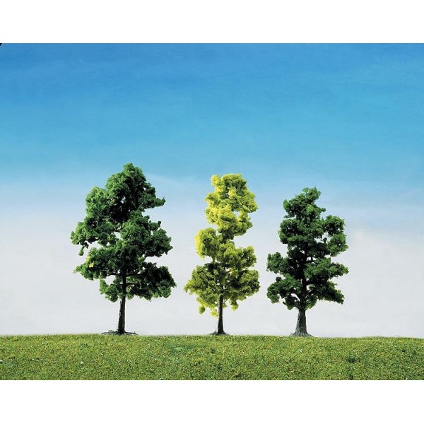 Modélisme HO : Végétation : Assortiment de 5 arbres de forêt - Faller-181497
