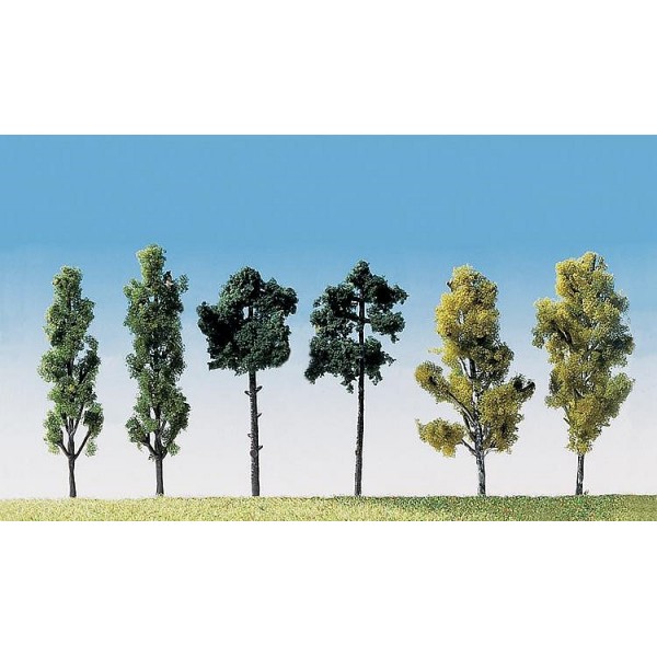 Modélisme : Végétation : Assortiment de 6 arbres - Faller-181488