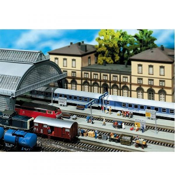 Modélisme ferroviaire HO : Rallonge de quai de gare - Faller-120197