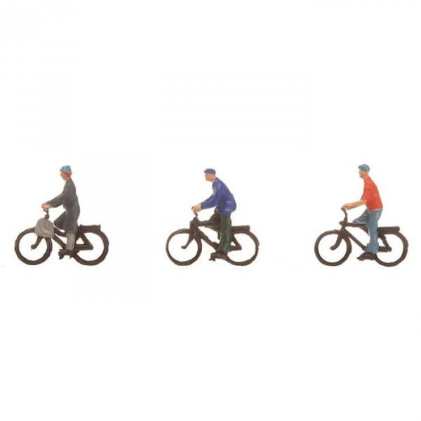 Modélisme N : Figurines : Cyclistes - Faller-155333