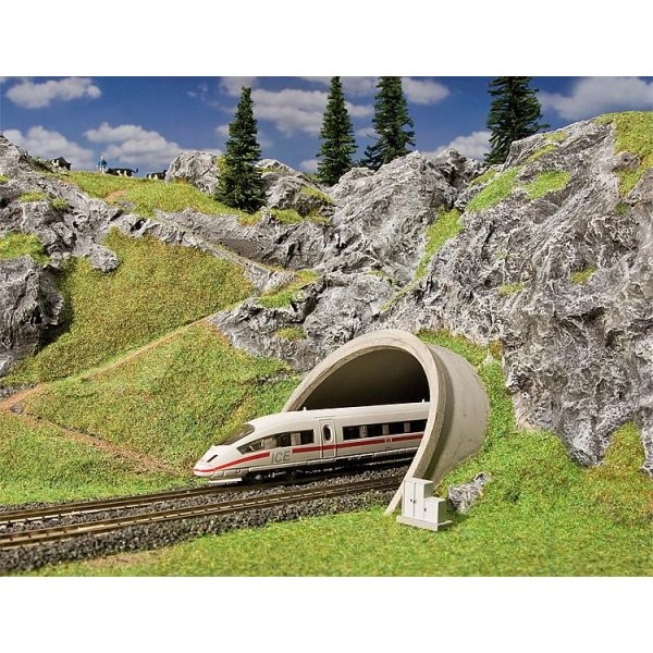 Modélisme HO : Entrée de tunnel pour route/ ICE - Faller-120562