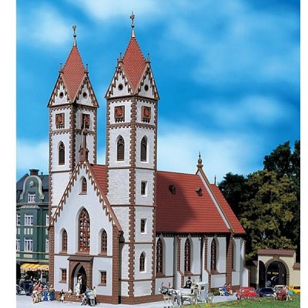 Modélisme HO : Église de ville - Faller-130905