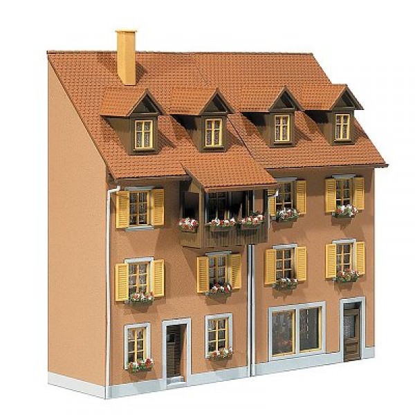 Modélisme HO : Maisons en relief 2 pièces - Faller-130432