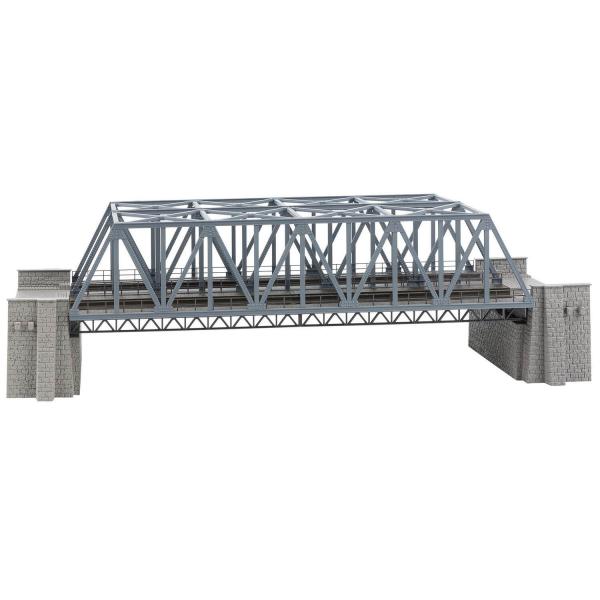 Modélisme HO : Pont en acier, 2 voies - Faller-F120497