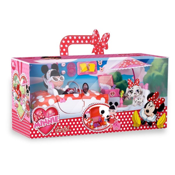 Poupée I Love Minnie avec accessoires : La voiture pique-nique - Famosa-700008714