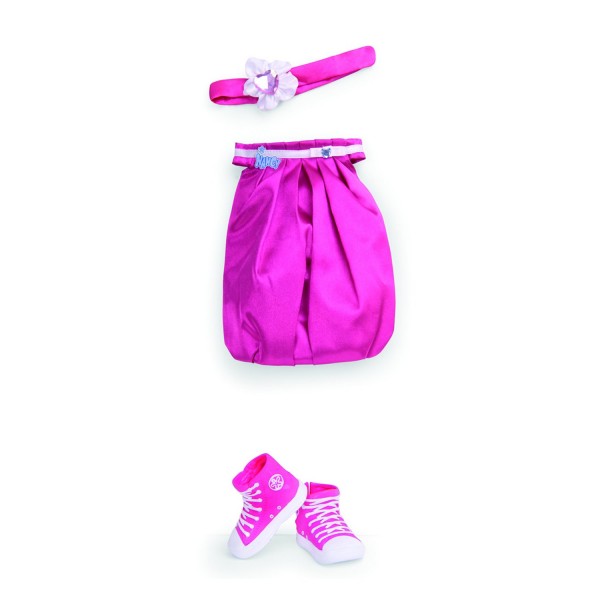 Vêtements pour poupée Nancy : Robe rose - Famosa-700009127-3