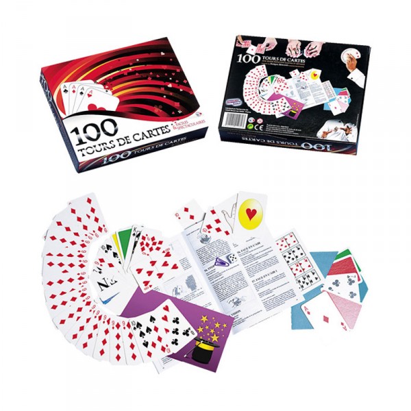 Coffret magie 100 tours de cartes - Ferriot-1080