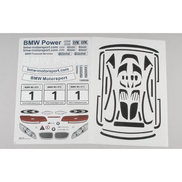 Autocollants BMW M3 ALMS FG 1/5 - 8185/1