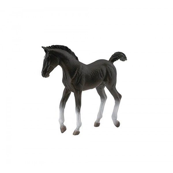 Cheval Tennessee Walking Horse - Poulain noir - Collecta-COL88452