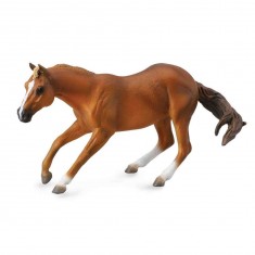 Figurine Cheval : Quarter Horse sorrel