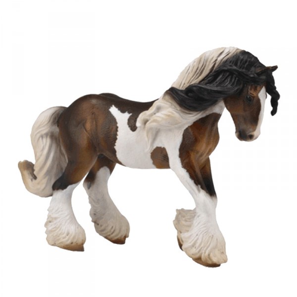Figurine cheval : Étalon Tinker Pie - Collecta-COL88794