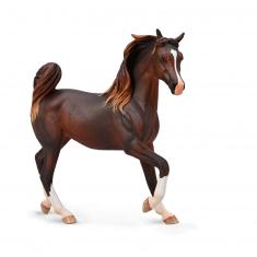 Figurine Chevaux (XL): Jument Arabe Marron 