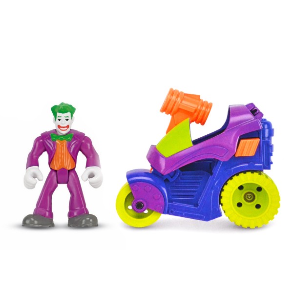 Figurine Batman Imaginext avec accessoires : Le Joker - Fisher-Price-W8536-X2895