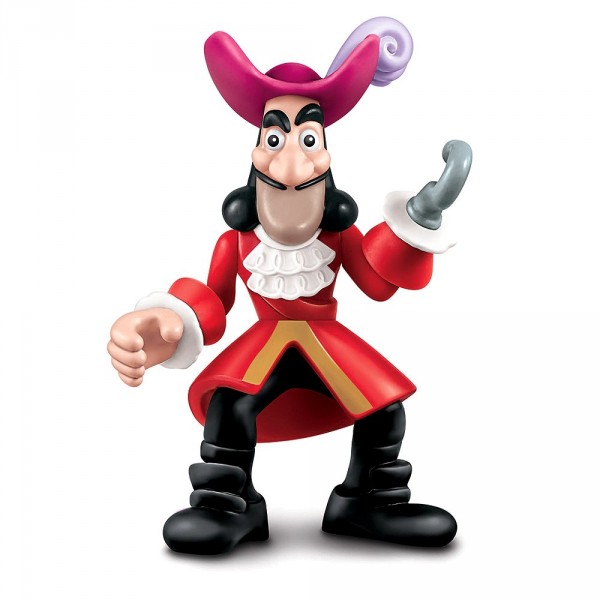Figurine Jake et les pirates du Pays Imaginaire : Capitaine Crochet - Fisher-Price-X8166-X8169