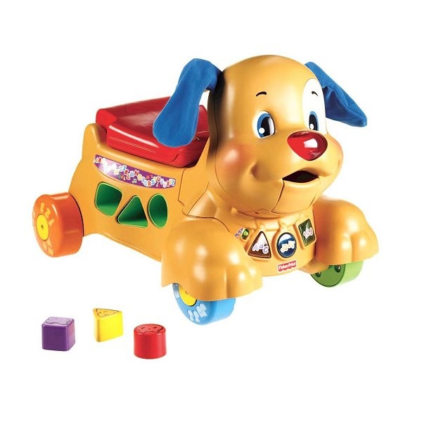 Porteur et jouet à pousser Puppy - Fisher-Price-W9786