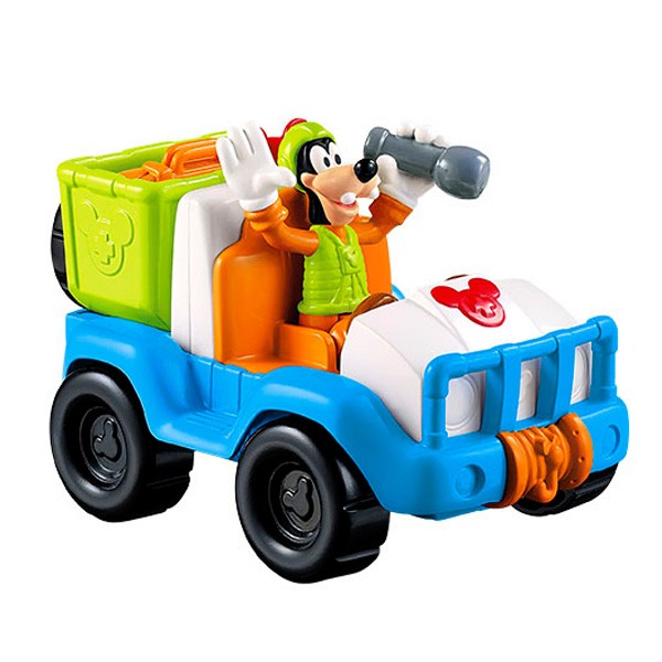 Véhicule Mickey Mouse avec figurine : Dingo le dépanneur - Fisher-Price-W0277-BGL82