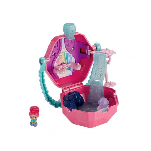 Figurine  Teenie Genies Shimmer et Shine : Coffret jeux - Mattel-FHN35
