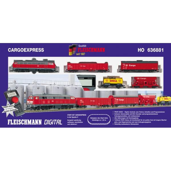 locomotive diesel et train de marchandises EP.V-DB -HO - T2M-FL636881