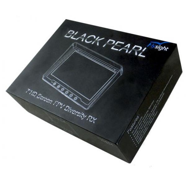Ecran LCD 7" 5,8GHz diversity 32 ch BlackPearl + batterie - RC801LR-C