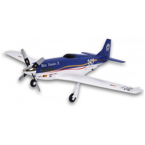 P51D Mustang Blue Thunder II 1100mm V2 FMS Limited Edition - FMS134-BT