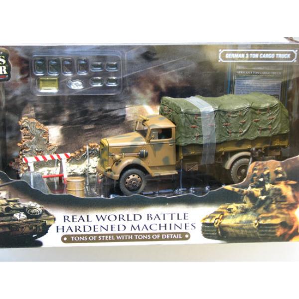 German 3-Ton Cargo Truck with Driver 1:32 - 80061
