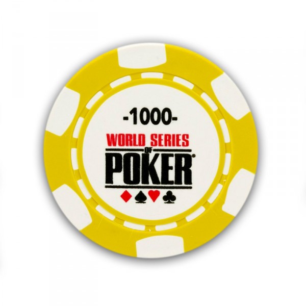 25 jetons de poker : 1000 - FranceCartes-32007-33606